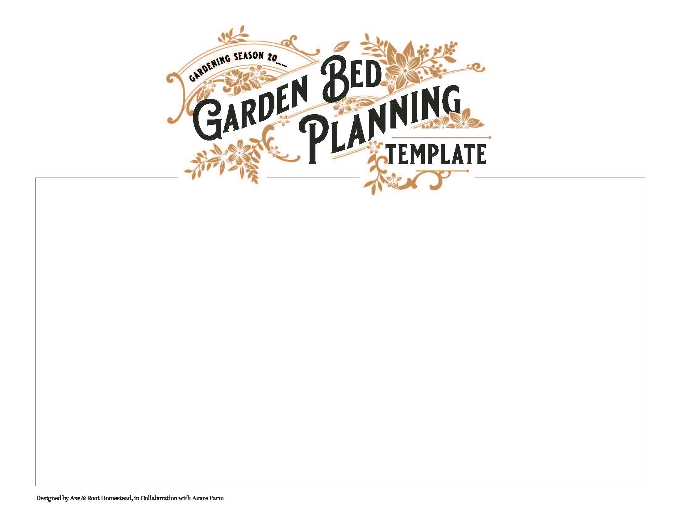 garden planner template